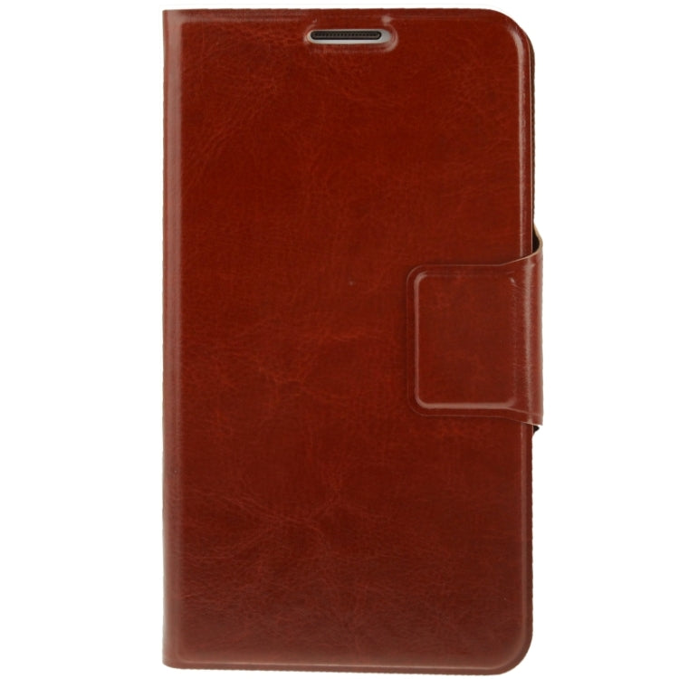 Crazy Horse Texture Flip Leather Case with Credit Card Slot / Hollow Holder / Sleep / Wake-up Function for Galaxy Note II / N7100