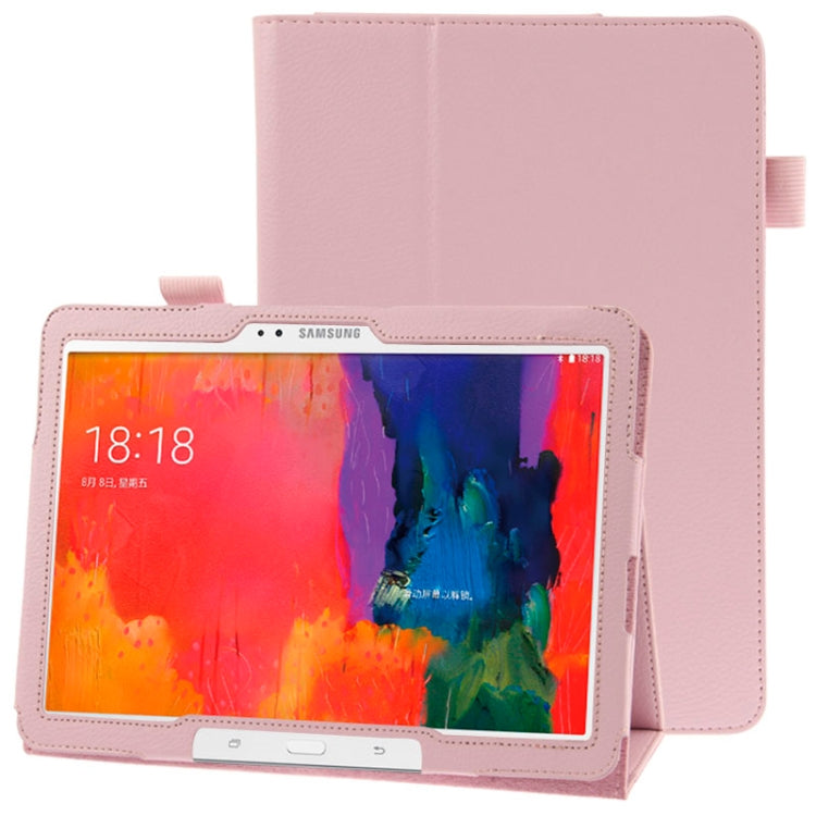 Litchi Texture Leather Case with Holder for Galaxy Tab Pro 10.1 / T520