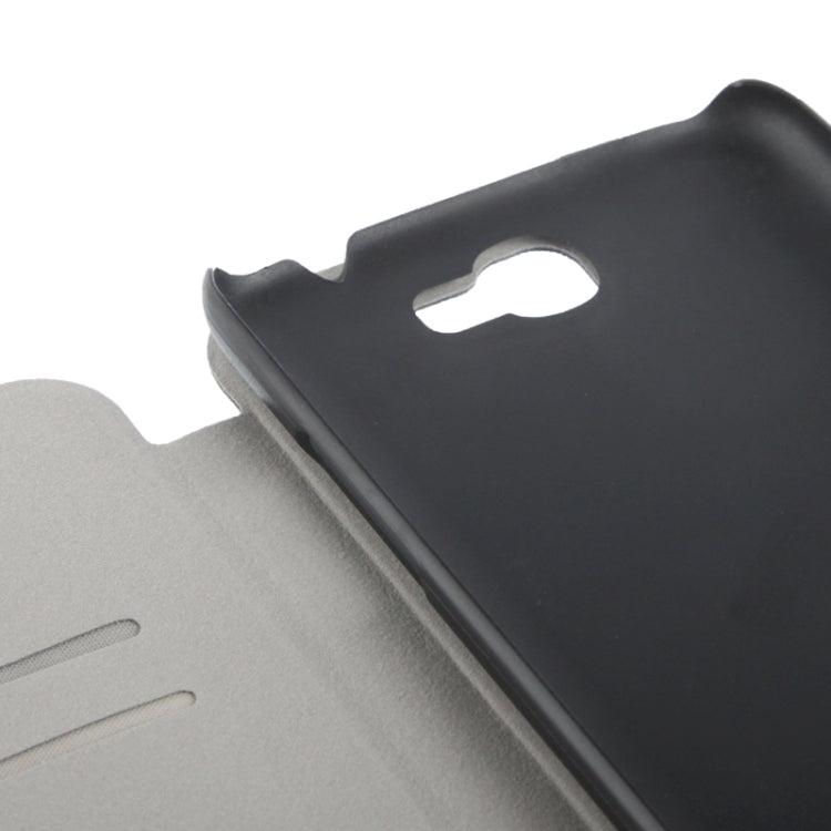 Oracle Texture Embossing Pattern Leather Case with Credit Card Slots & Butterfly Holder for Galaxy Note II / N7100(Grey)