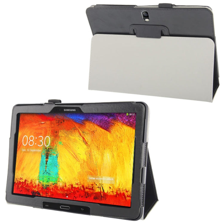 Crazy Horse Texture Leather Case with Holder for Galaxy Note 10.1 / P600 (2014 Edition),
