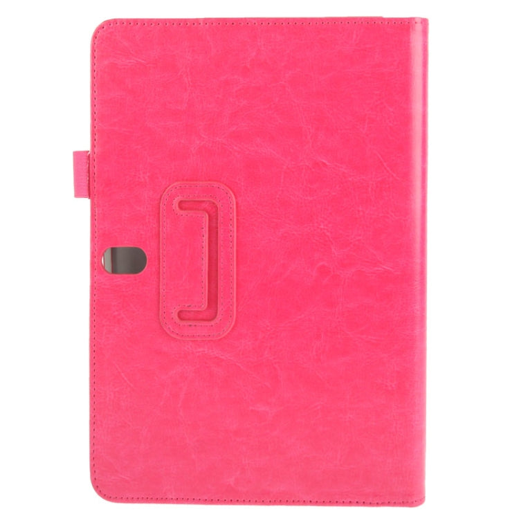 Crazy Horse Texture Leather Case with Holder for Galaxy Note 10.1 / P600 (2014 Edition),