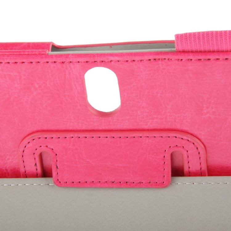 Crazy Horse Texture Leather Case with Holder for Galaxy Note 10.1 / P600 (2014 Edition),