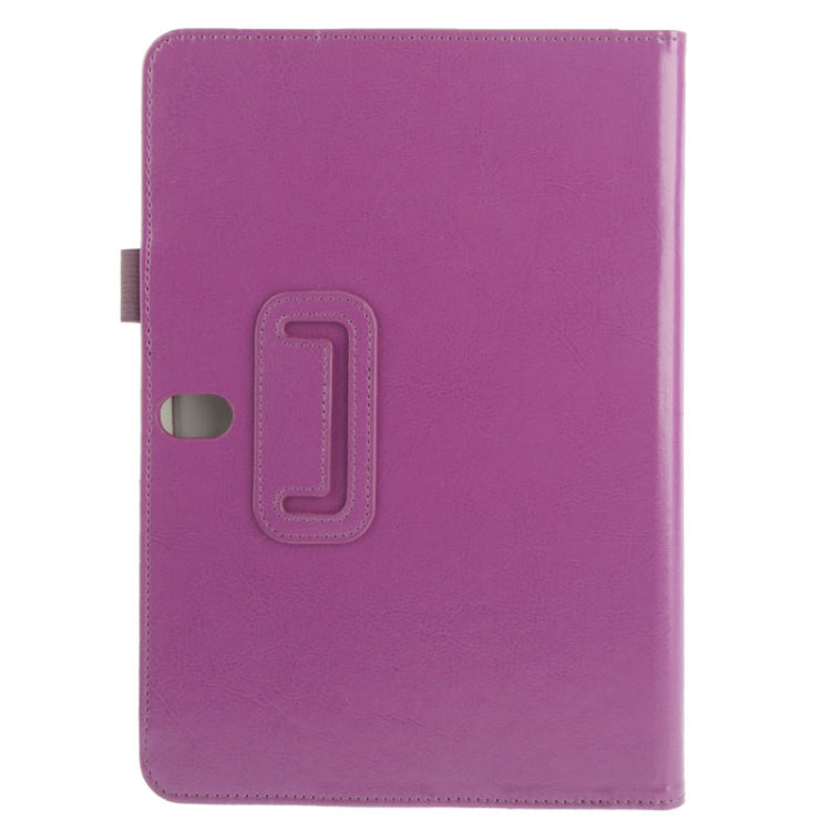 Crazy Horse Texture Leather Case with Holder for Galaxy Note 10.1 / P600 (2014 Edition),