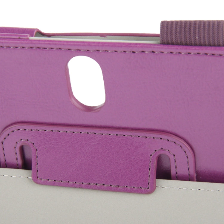 Crazy Horse Texture Leather Case with Holder for Galaxy Note 10.1 / P600 (2014 Edition),