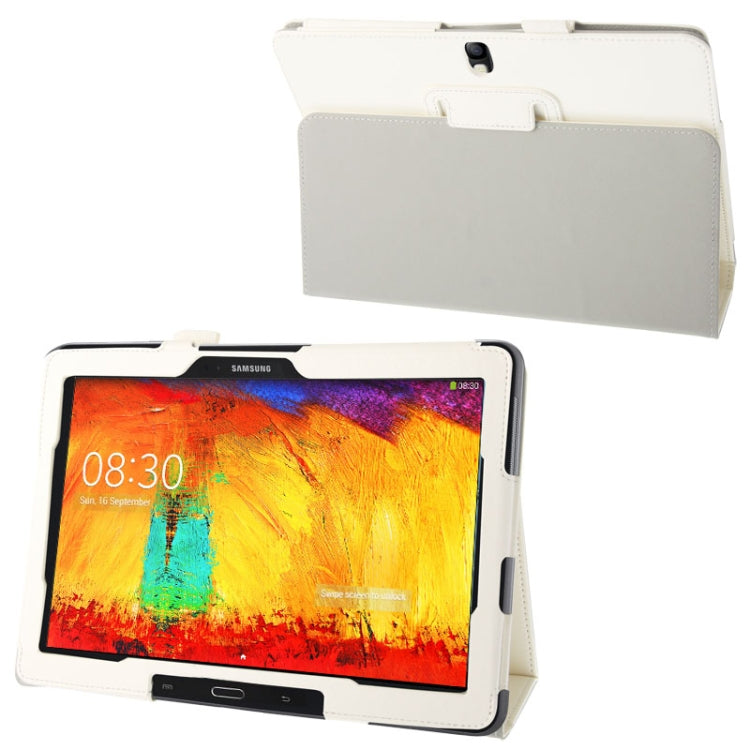 Crazy Horse Texture Leather Case with Holder for Galaxy Note 10.1 / P600 (2014 Edition),