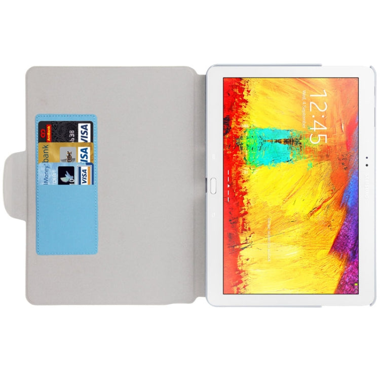 Oracle Texture Leather Case with Holder for Galaxy Note 10.1 / P600 (2014 Edition)