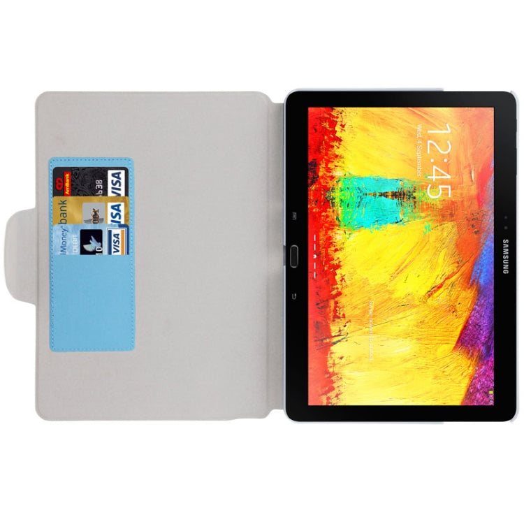 Oracle Texture Leather Case with Holder for Galaxy Note 10.1 / P600 (2014 Edition)
