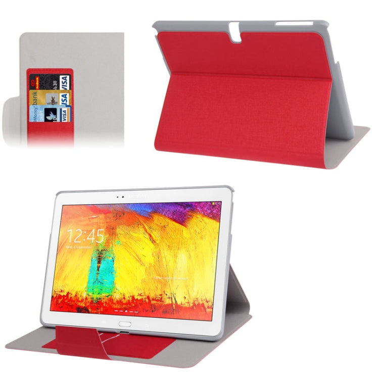 Oracle Texture Leather Case with Holder for Galaxy Note 10.1 / P600 (2014 Edition)