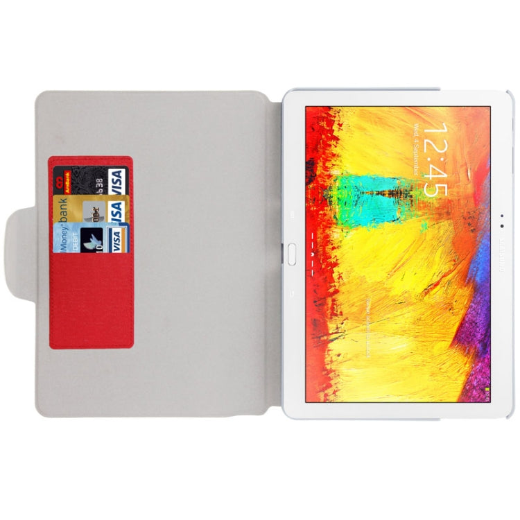 Oracle Texture Leather Case with Holder for Galaxy Note 10.1 / P600 (2014 Edition)