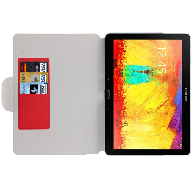 Oracle Texture Leather Case with Holder for Galaxy Note 10.1 / P600 (2014 Edition)