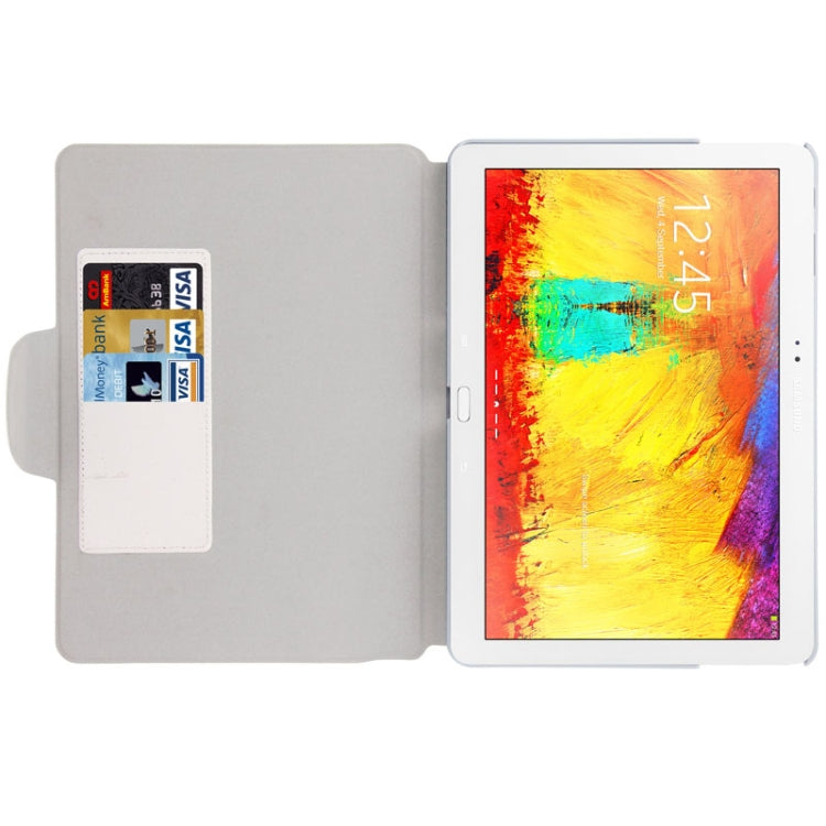 Oracle Texture Leather Case with Holder for Galaxy Note 10.1 / P600 (2014 Edition)