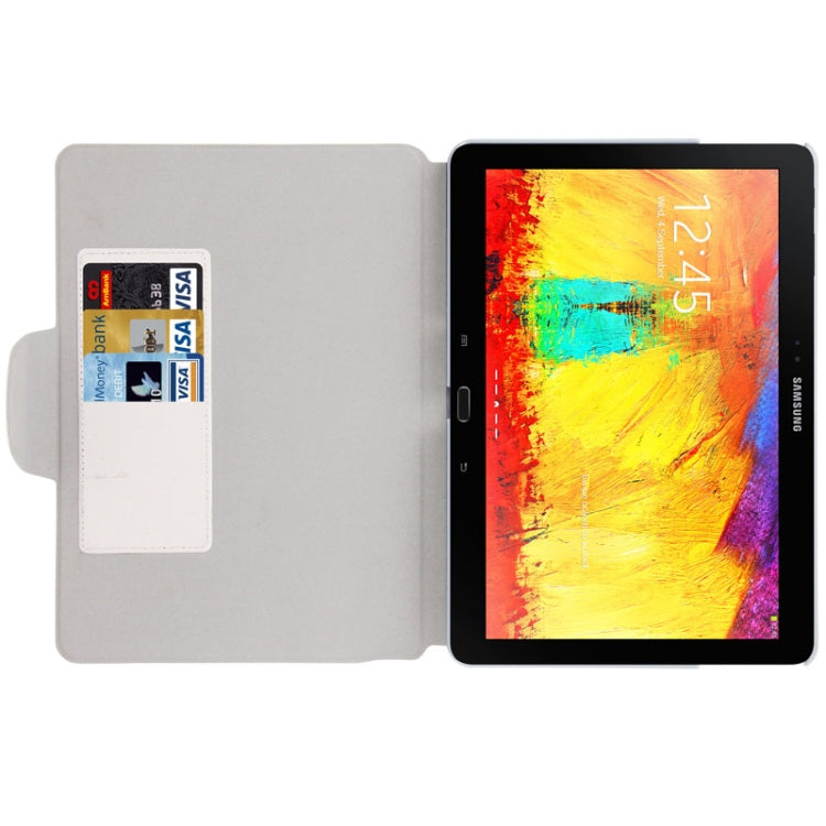 Oracle Texture Leather Case with Holder for Galaxy Note 10.1 / P600 (2014 Edition)
