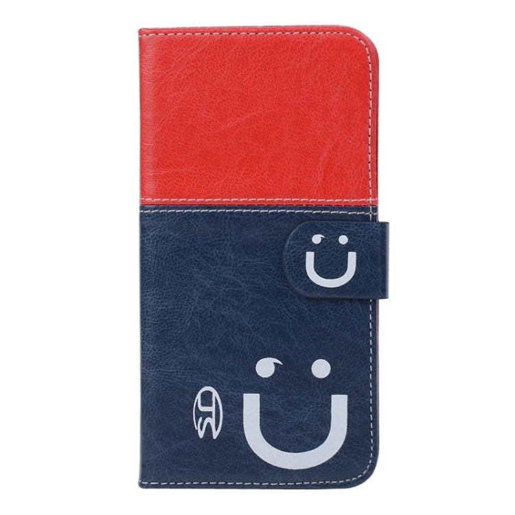 Smile Pattern Horizontal Flip Leather Case with Card Slots & Wallet & Holder for Galaxy Note 5