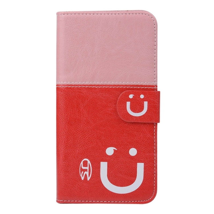 Smile Pattern Horizontal Flip Leather Case with Card Slots & Wallet & Holder for Galaxy Note 5