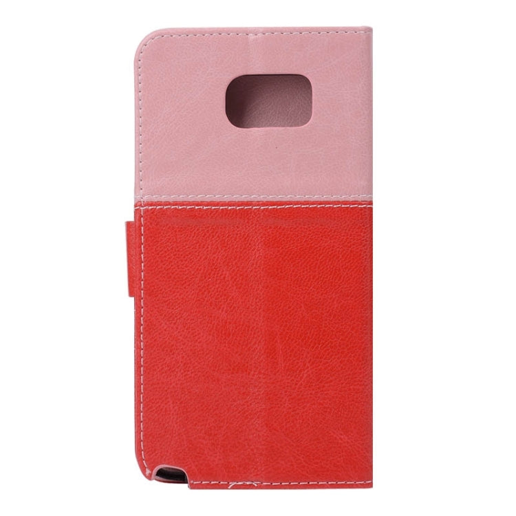 Smile Pattern Horizontal Flip Leather Case with Card Slots & Wallet & Holder for Galaxy Note 5