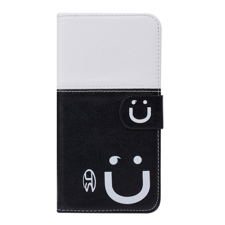 Smile Pattern Horizontal Flip Leather Case with Card Slots & Wallet & Holder for Galaxy Note 5