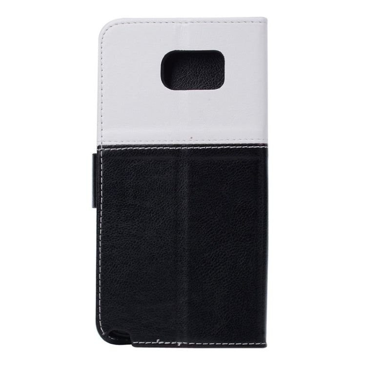 Smile Pattern Horizontal Flip Leather Case with Card Slots & Wallet & Holder for Galaxy Note 5
