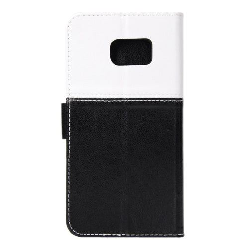 Smile Pattern Horizontal Flip Leather Case with Card Slots & Wallet & Holder for Galaxy Note 5 Edge