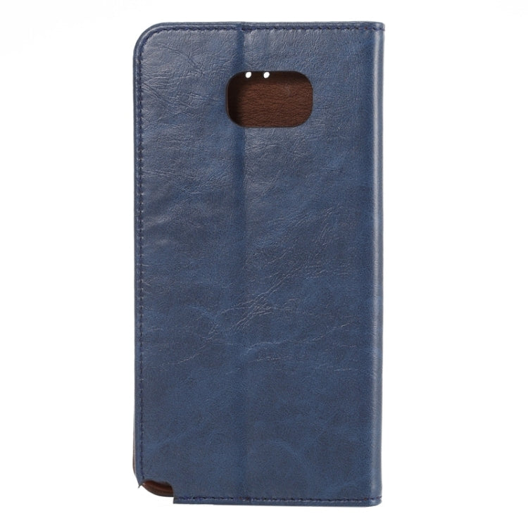 Crazy Horse Texture Magnetic Buckle Leather Case with Card Slots & Holder for Galaxy Note 5 / N920
