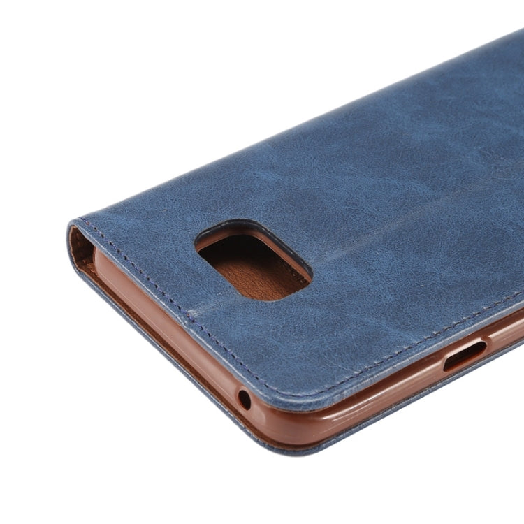 Crazy Horse Texture Magnetic Buckle Leather Case with Card Slots & Holder for Galaxy Note 5 / N920