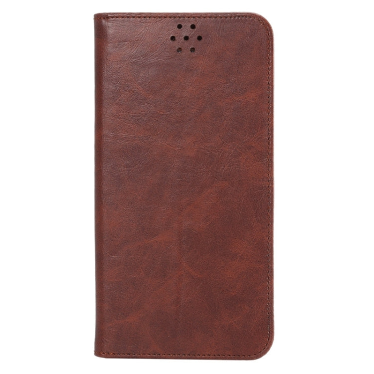 Crazy Horse Texture Magnetic Buckle Leather Case with Card Slots & Holder for Galaxy Note 5 / N920