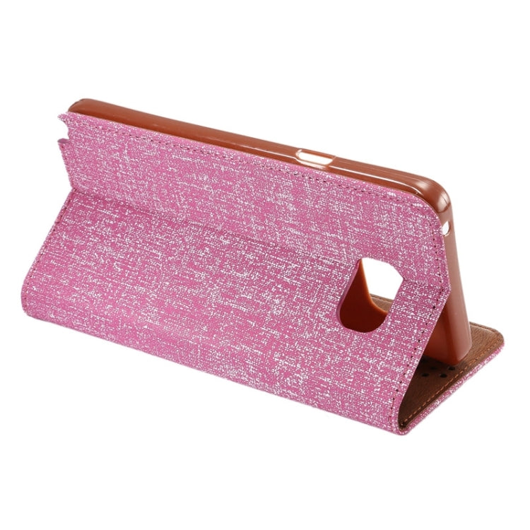 Cloth Texture Magnetic Buckle Leather Case with Card Slots & Holder for Galaxy Note 5 / N920