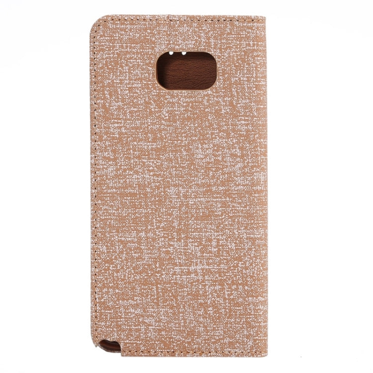 Cloth Texture Magnetic Buckle Leather Case with Card Slots & Holder for Galaxy Note 5 / N920