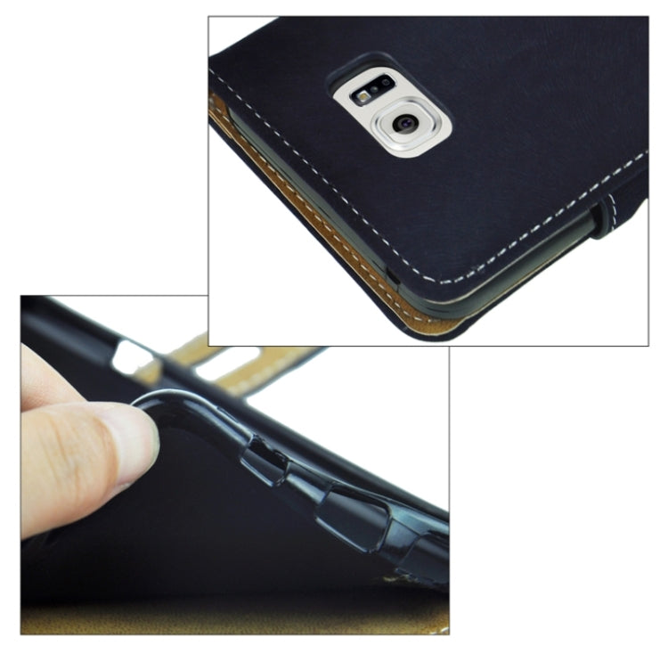Horizontal Flip Leather Case with Holder & Card Slots & Wallet for Galaxy Note 5 / N920