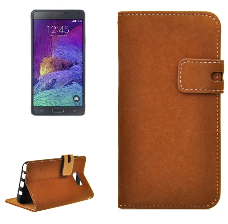Horizontal Flip Leather Case with Holder & Card Slots & Wallet for Galaxy Note 5 / N920