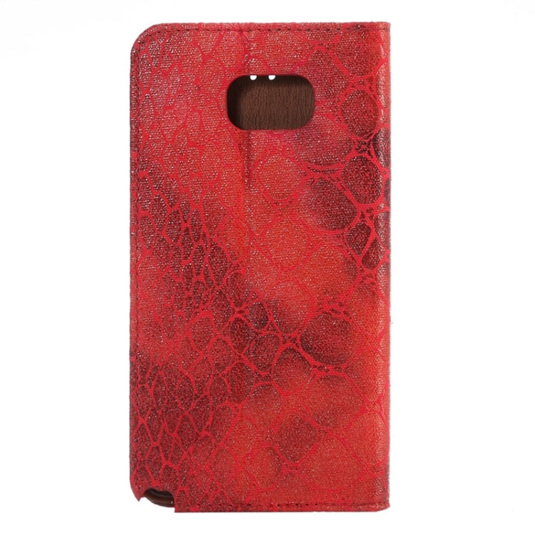 Stone Texture Magnetic Buckle Leather Case with Card Slot & Holder for Galaxy Note 5 / N920