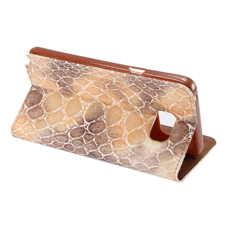 Stone Texture Magnetic Buckle Leather Case with Card Slot & Holder for Galaxy Note 5 / N920