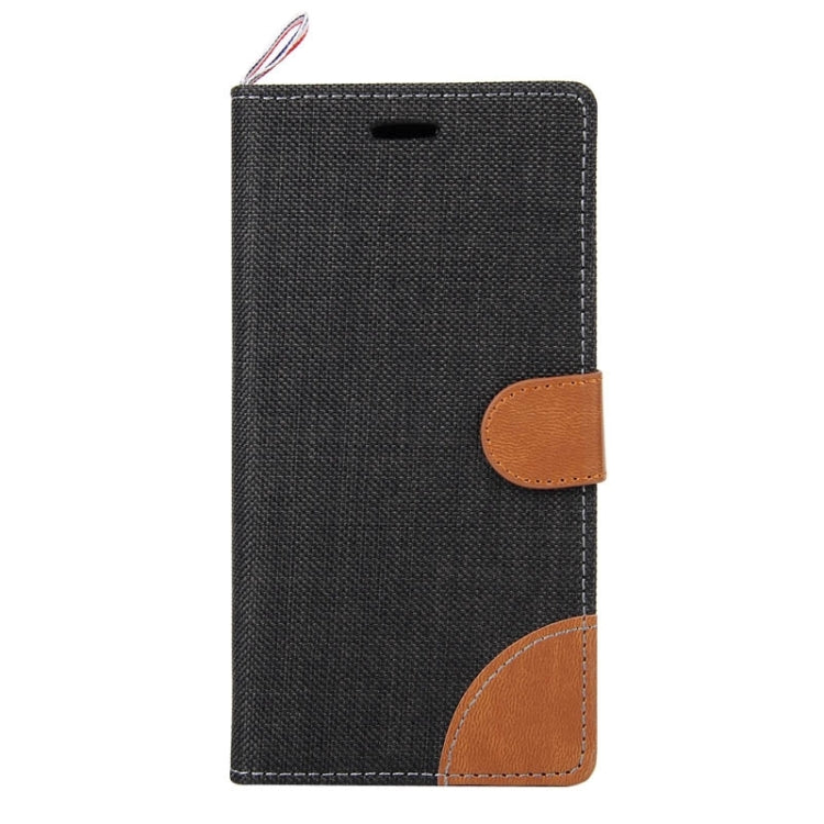 Denim Texture Horizontal Flip Leather Case with Card Slots & Holder & Lanyard for Galaxy Grand Prime / G530 / G5308W