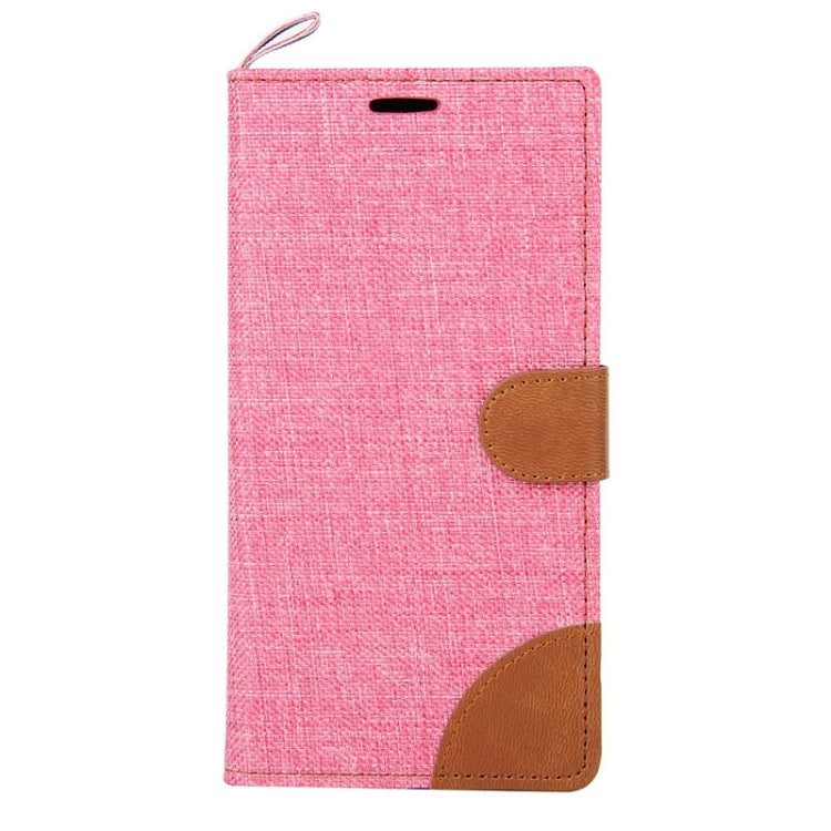 Denim Texture Horizontal Flip Leather Case with Card Slots & Holder & Lanyard for Galaxy Grand Prime / G530 / G5308W