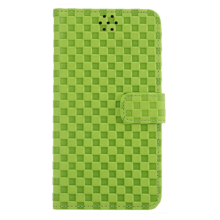 Plaid Pattern Horizontal Flip Leather Case with Card Slots & Holder for Galaxy Note 5 / N920