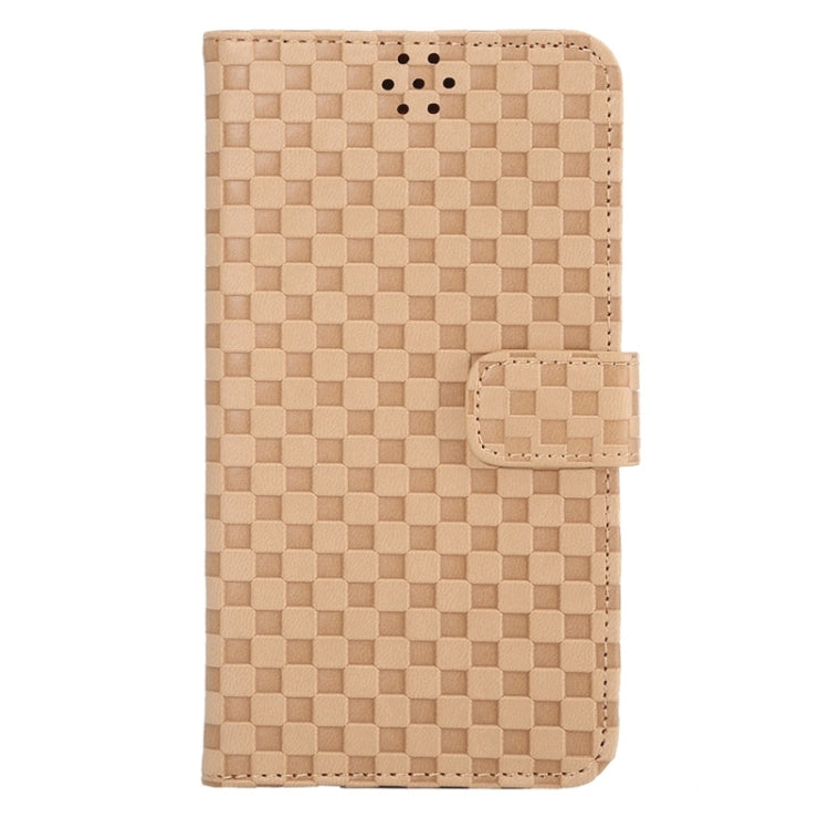 Plaid Pattern Horizontal Flip Leather Case with Card Slots & Holder for Galaxy Note 5 / N920