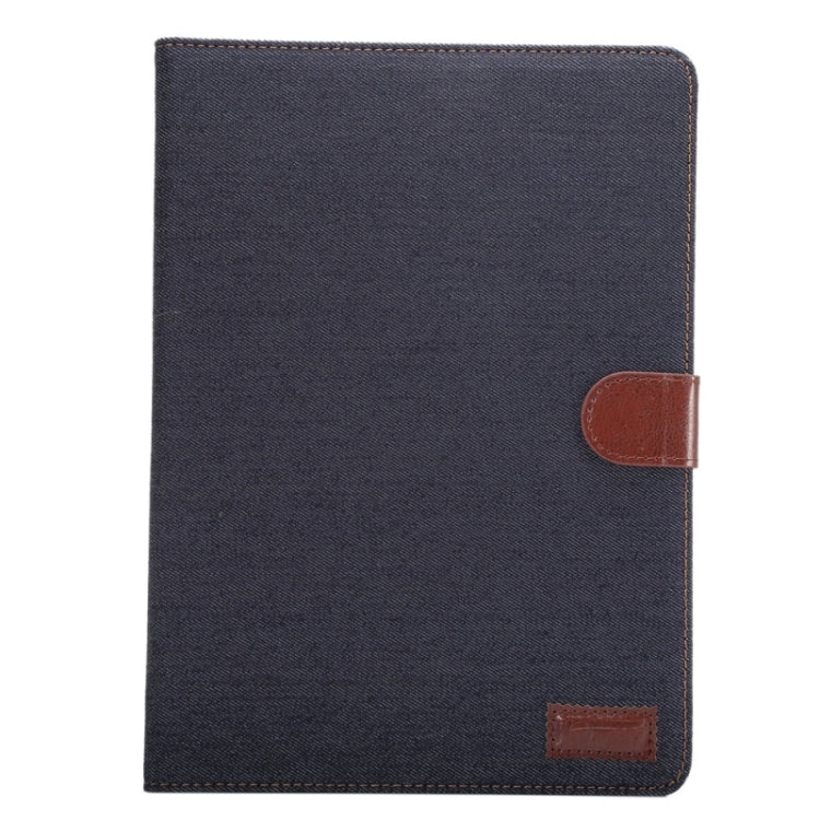 Denim Surface PU Leather Case with Holder & Card Slots & Wallet for Galaxy Tab S2 9.7 / T815