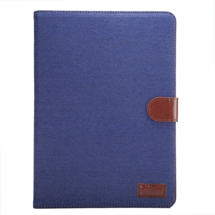 Denim Surface PU Leather Case with Holder & Card Slots & Wallet for Galaxy Tab S2 9.7 / T815