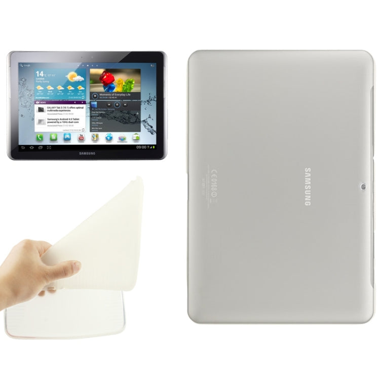 Non-slip Texture TPU Case for Galaxy Tab 2 (10.1) / P5100