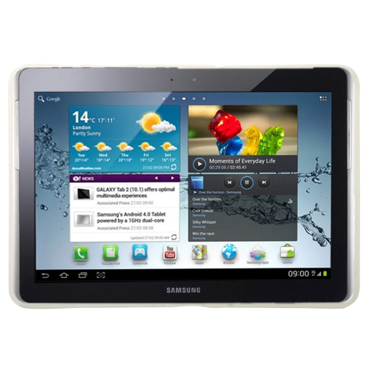 Non-slip Texture TPU Case for Galaxy Tab 2 (10.1) / P5100