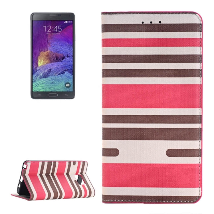 Color Matching Texture Horizontal Flip Leather Case with Card Slots & Wallet & Holder for Galaxy Note 5