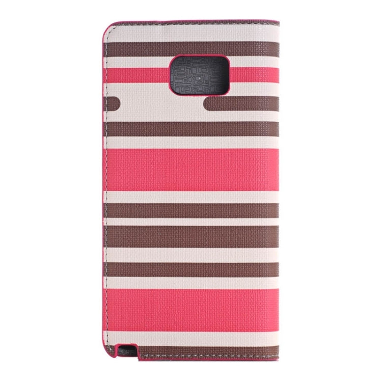 Color Matching Texture Horizontal Flip Leather Case with Card Slots & Wallet & Holder for Galaxy Note 5