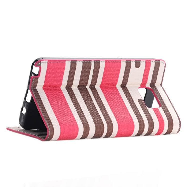 Color Matching Texture Horizontal Flip Leather Case with Card Slots & Wallet & Holder for Galaxy Note 5