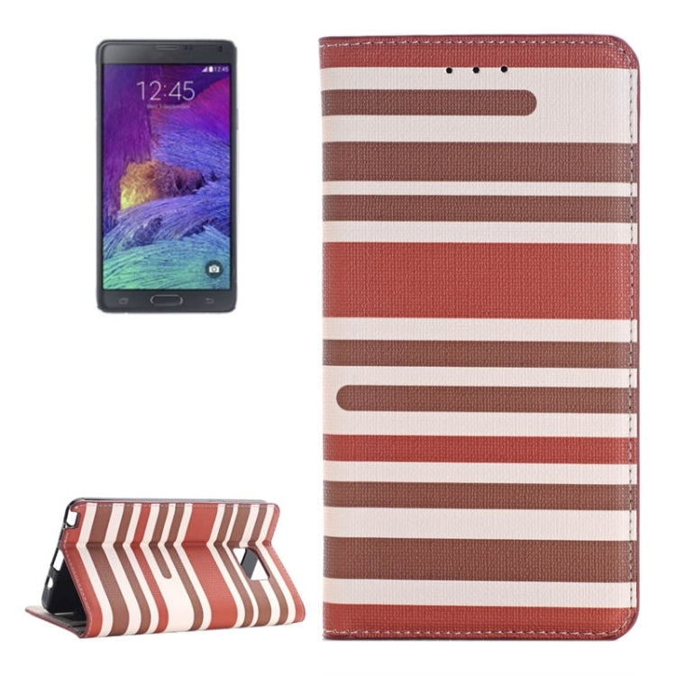 Color Matching Texture Horizontal Flip Leather Case with Card Slots & Wallet & Holder for Galaxy Note 5
