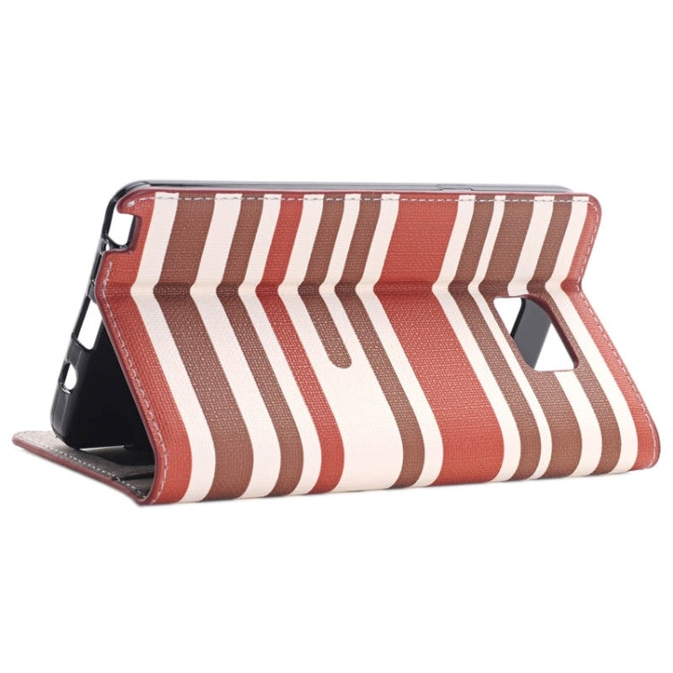 Color Matching Texture Horizontal Flip Leather Case with Card Slots & Wallet & Holder for Galaxy Note 5