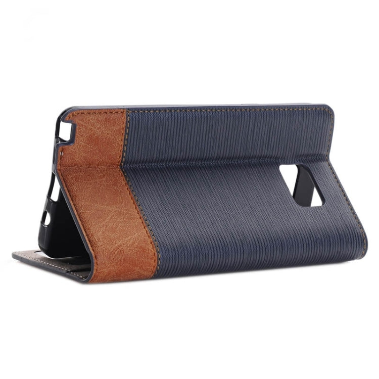 Cross Texture Horizontal Flip Leather Case with Card Slots & Wallet & Holder for Galaxy Note 5