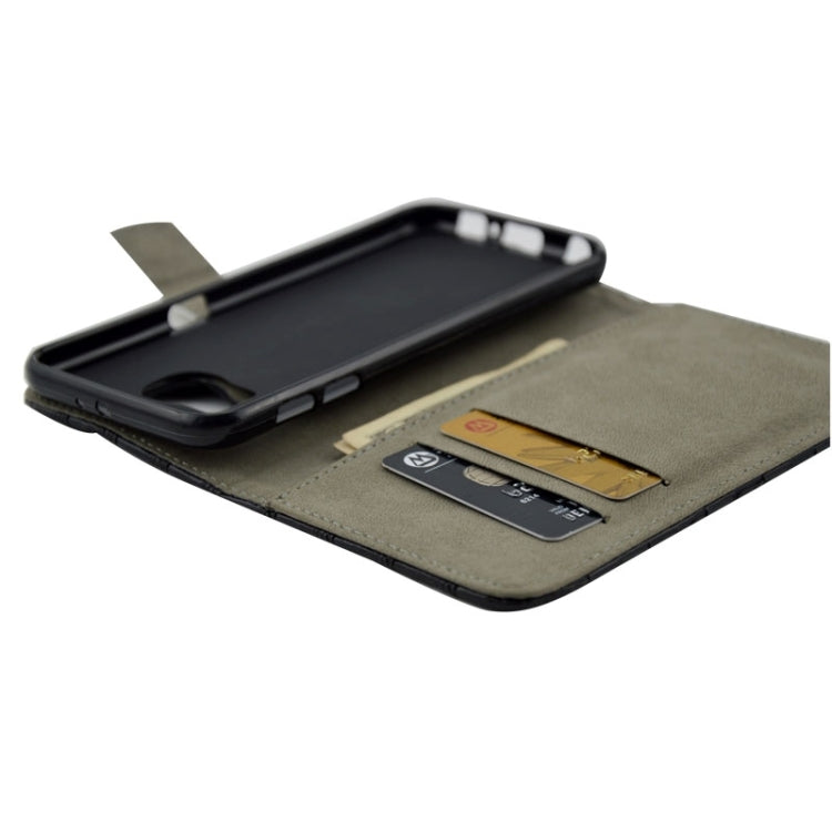 For Galaxy S6 / G920 Woven Texture Leather Case with Holder & Card Slots & Wallet