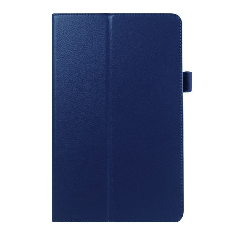 Litchi Texture Leather Case with Holder for Galaxy Tab E 9.6 / T560 / T561