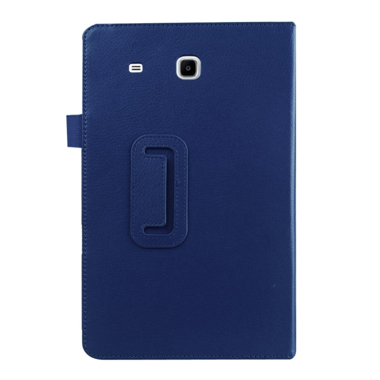 Litchi Texture Leather Case with Holder for Galaxy Tab E 9.6 / T560 / T561