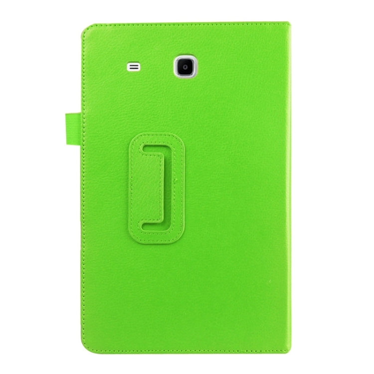 Litchi Texture Leather Case with Holder for Galaxy Tab E 9.6 / T560 / T561