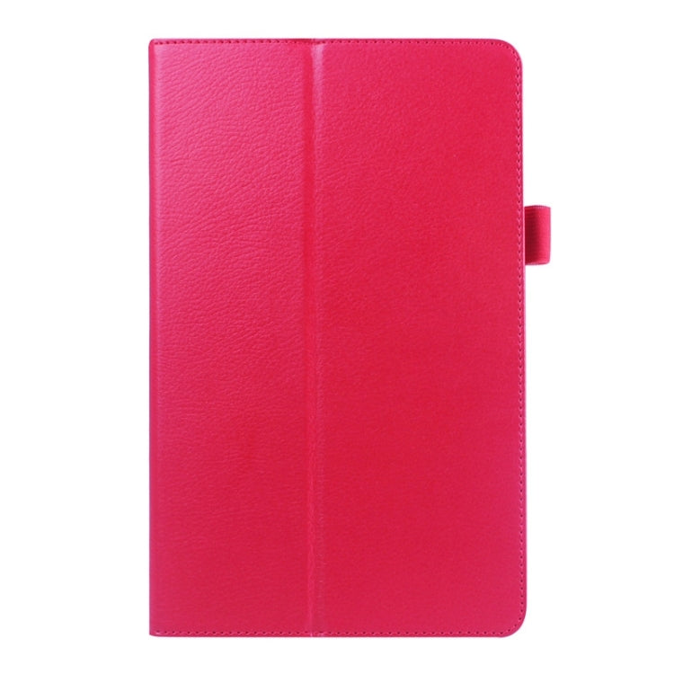 Litchi Texture Leather Case with Holder for Galaxy Tab E 9.6 / T560 / T561